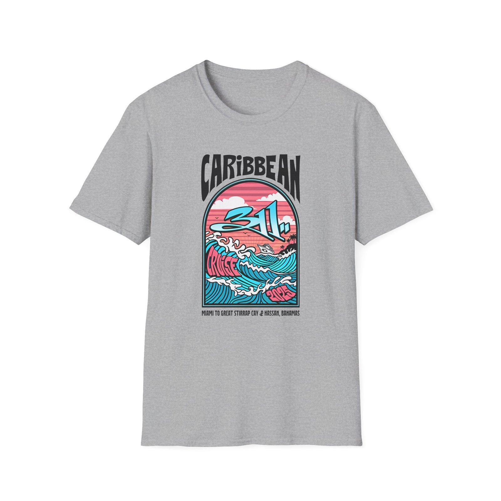 113 Caribbean Cruise 2025 Unisex Softstyle T-Shirt