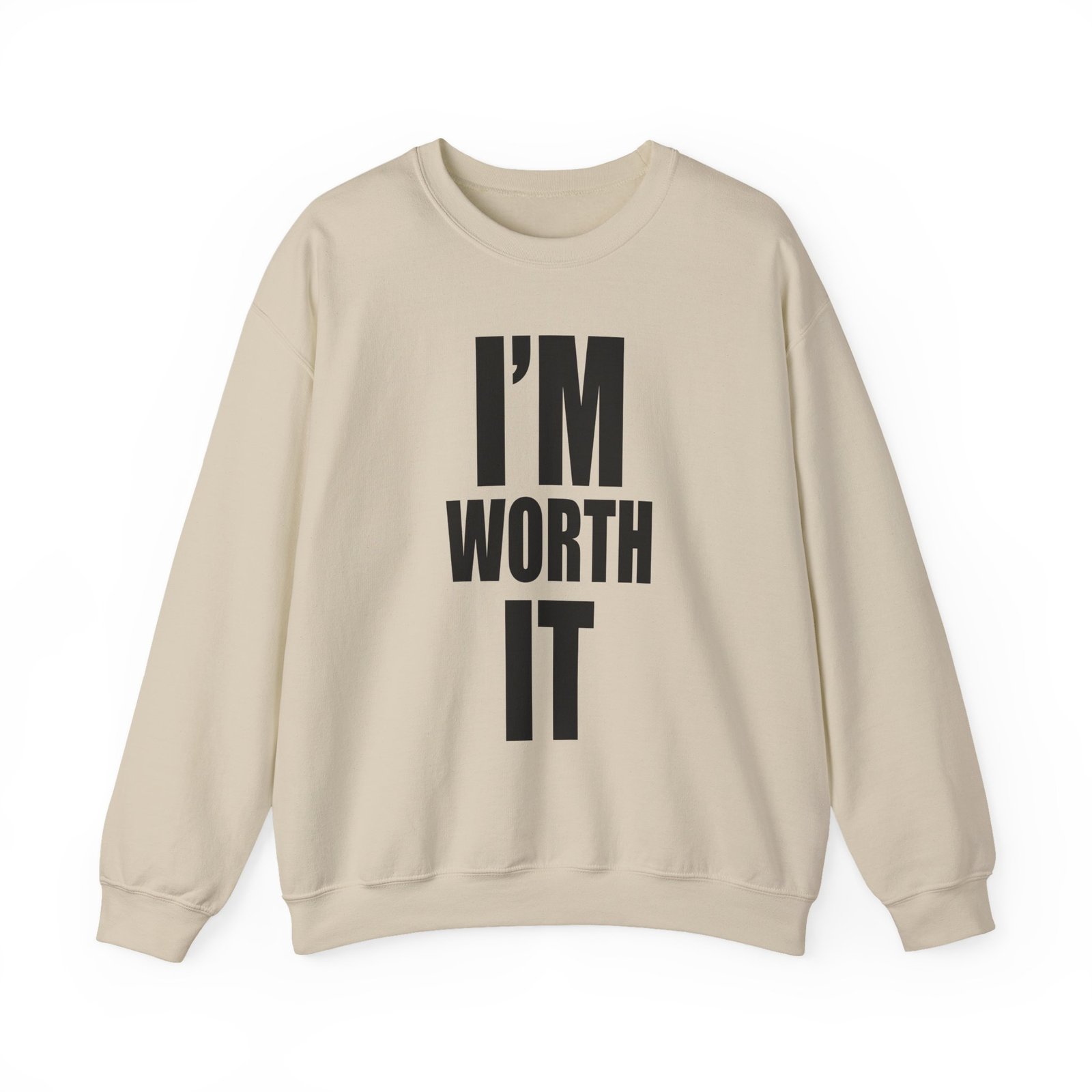 Elle Fanning I'm Worth It Unisex Heavy Blend™ Crewneck Sweatshirt