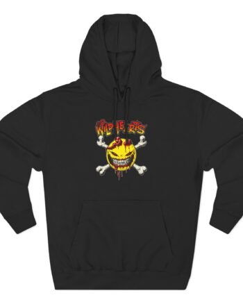 The Wildhearts Smileybones Logo Three-Panel Fleece Hoodie
