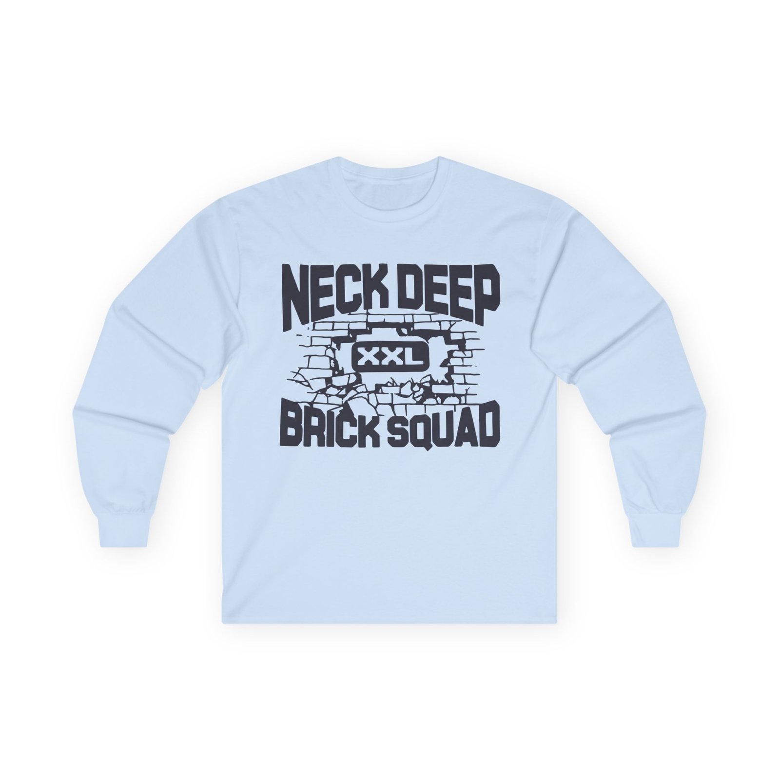 Neck Deep Brick Squad Unisex Ultra Cotton Long Sleeve Tee