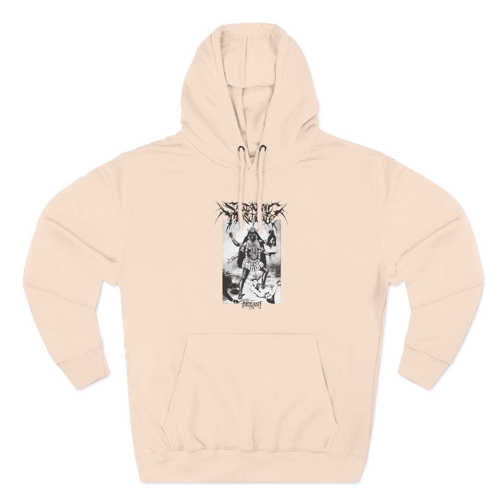 Zheani Satanic Prostitute Three-Panel Fleece Hoodie