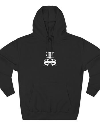 While She Sleeps to the Flowers Three-Panel Fleece Hoodie
