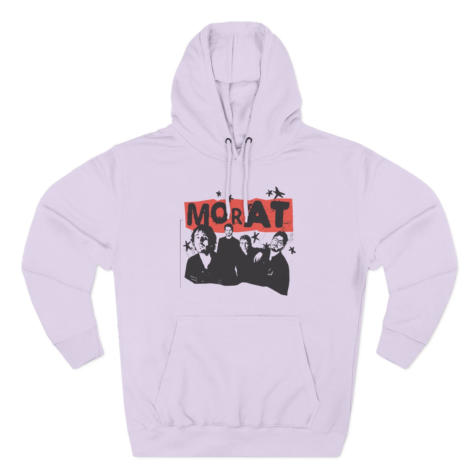 Morat Paris Three-Panel Fleece Hoodie