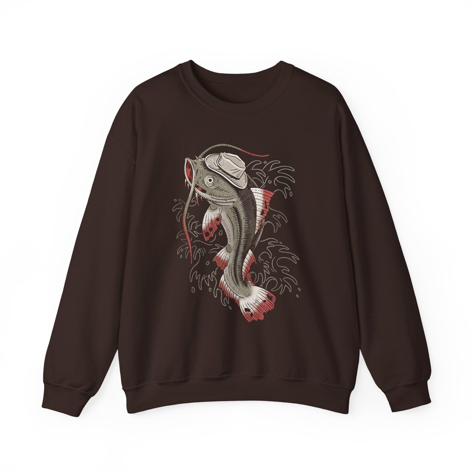 Hunt Show Down Hatfish Unisex Heavy Blend™ Crewneck Sweatshirt