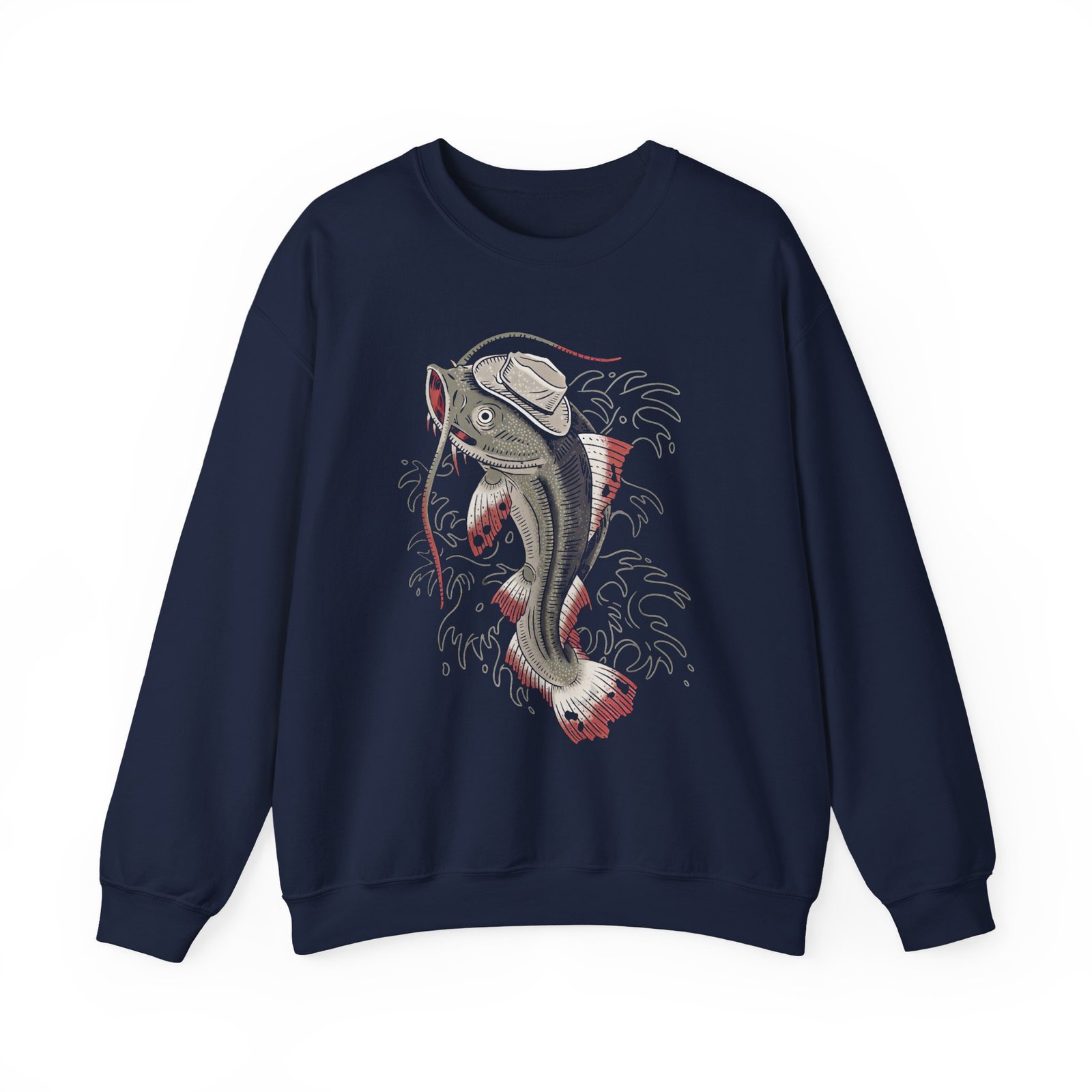 Hunt Show Down Hatfish Unisex Heavy Blend™ Crewneck Sweatshirt