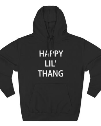 Karrie Locher Happy Lil Thang Three-Panel Fleece Hoodie