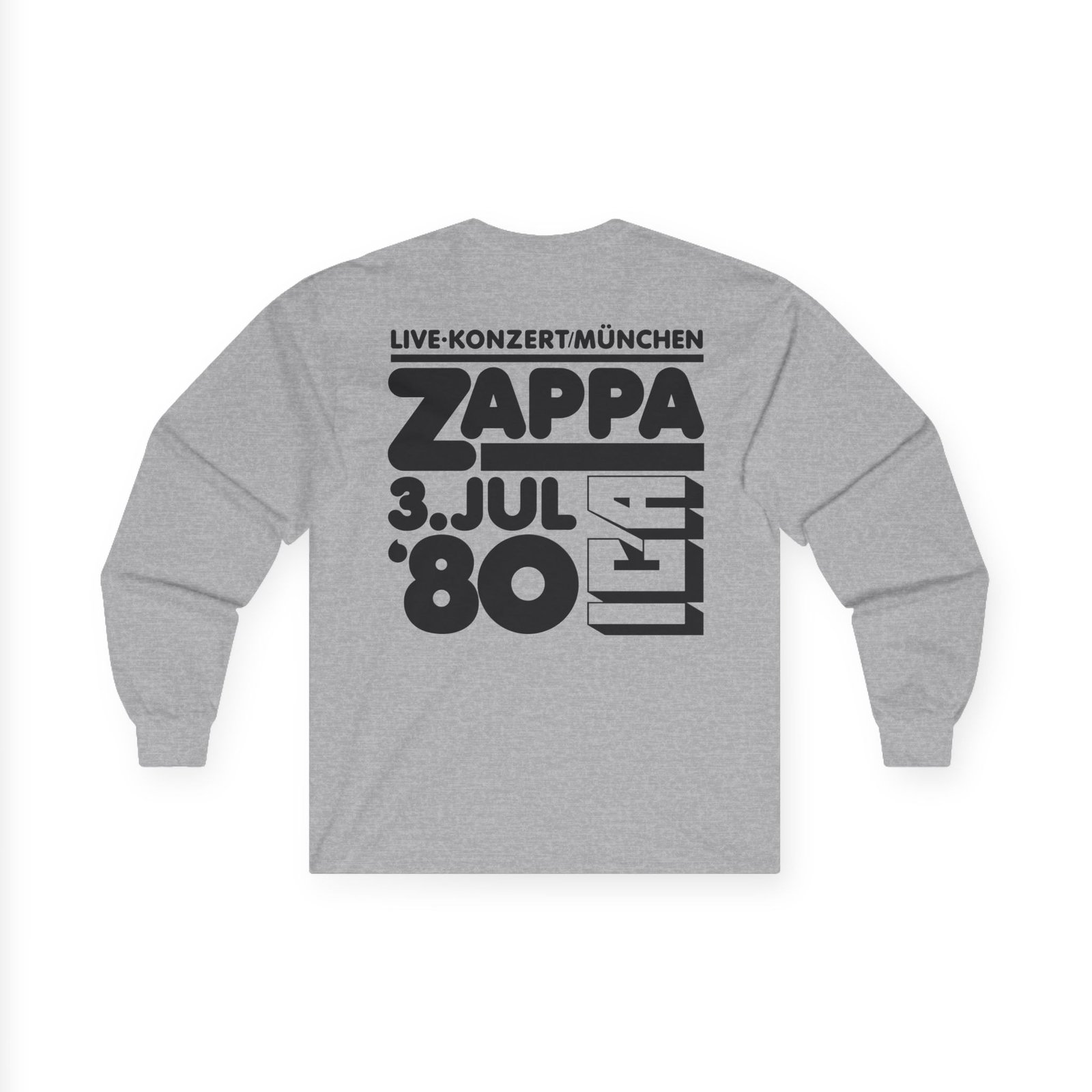 Frank Zappa 80 Munich Unisex Ultra Cotton Long Sleeve Tee