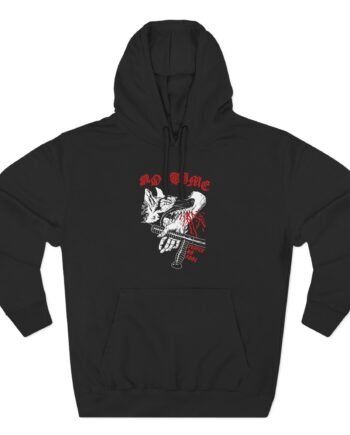 No Time suffer no fool Three-Panel Fleece Hoodie
