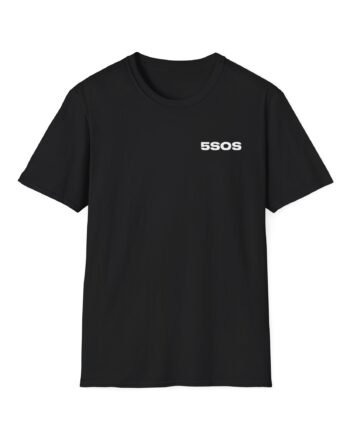 5sos Tour Logo Wildflower Unisex Softstyle T-Shirt