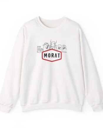 Morat Name Drawing Flork Playera Unisex Heavy Blend™ Crewneck Sweatshirt