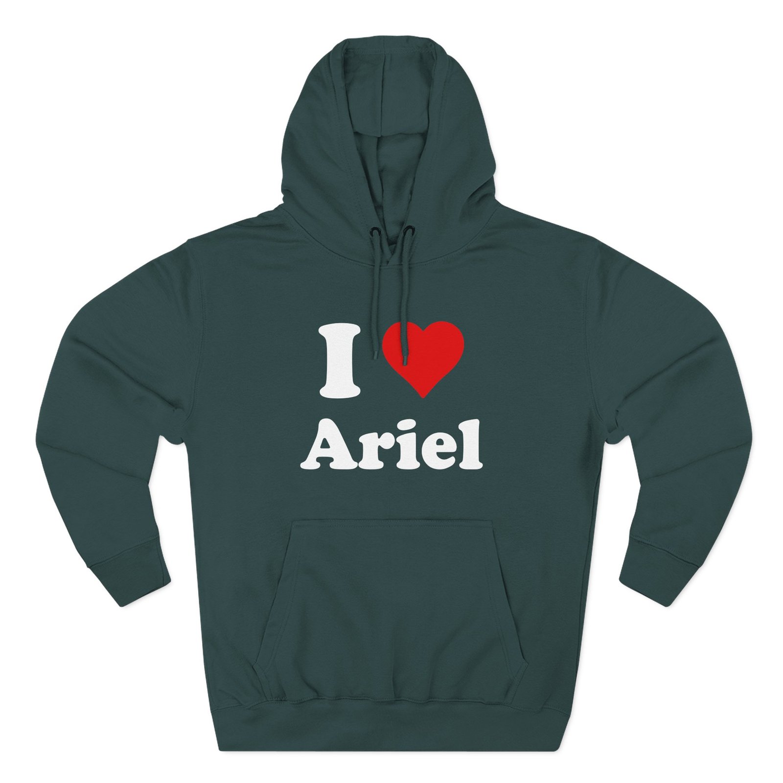 Baby Ariel I Love Ariel Three-Panel Fleece Hoodie
