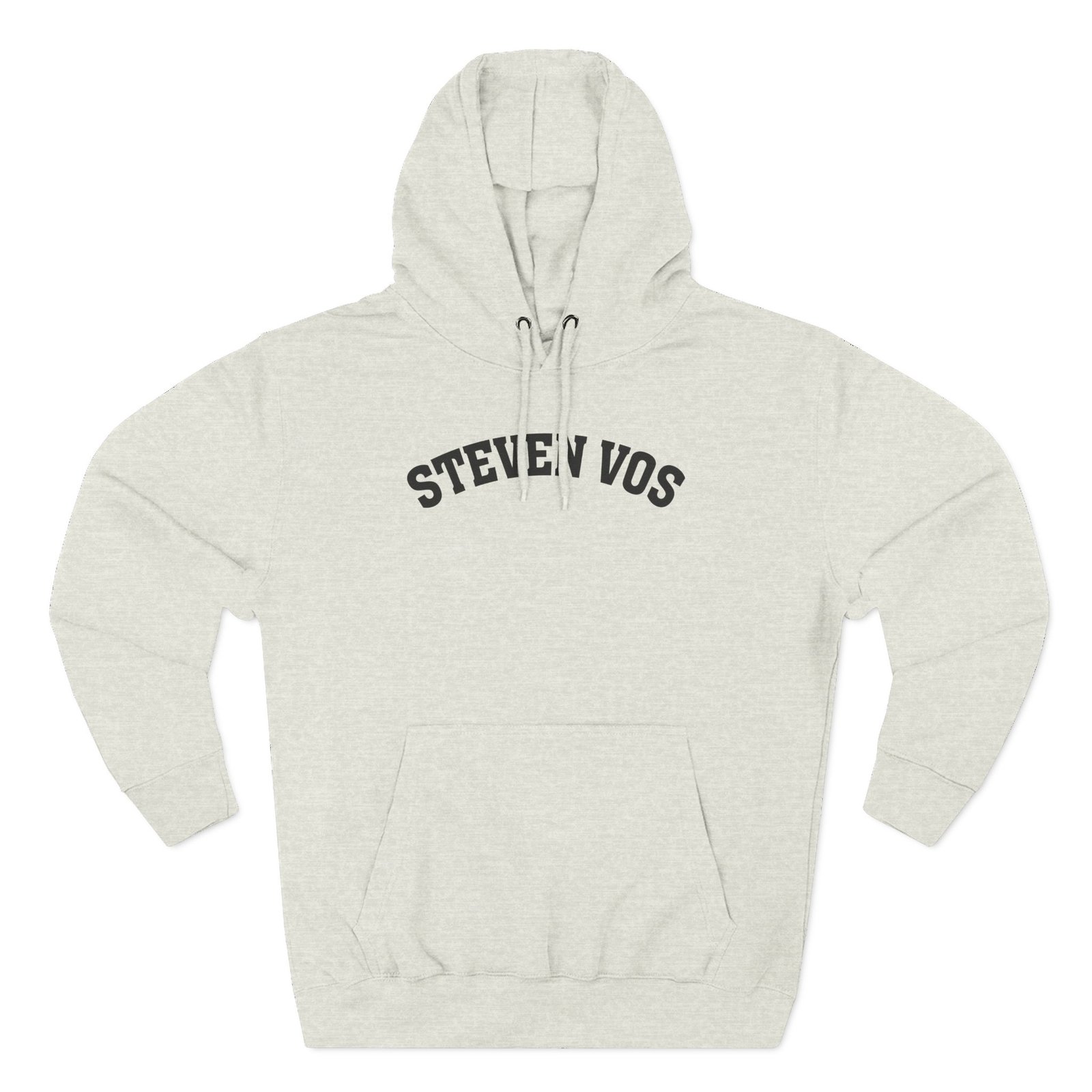 Steven Vos Three-Panel Fleece Hoodie