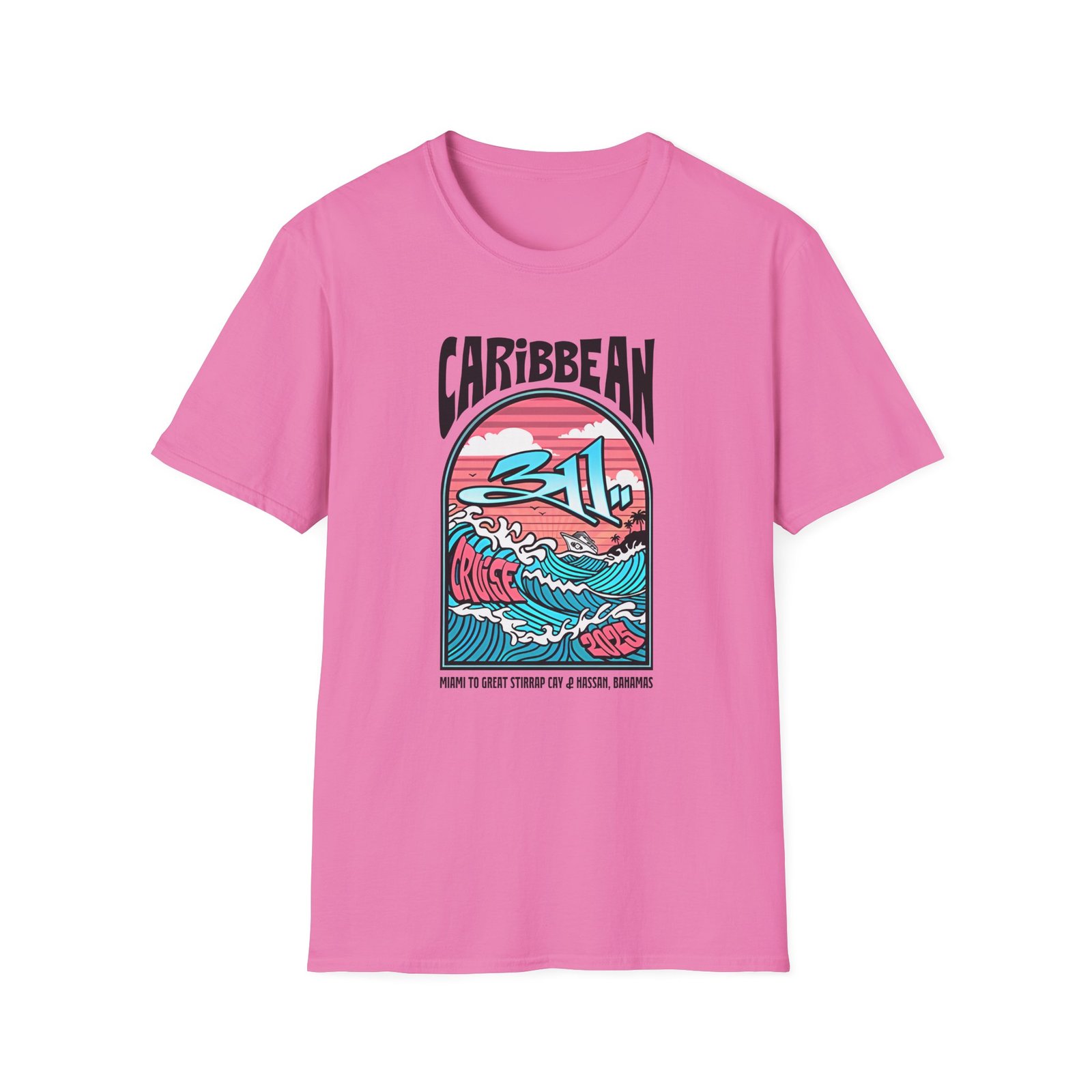 113 Caribbean Cruise 2025 Unisex Softstyle T-Shirt