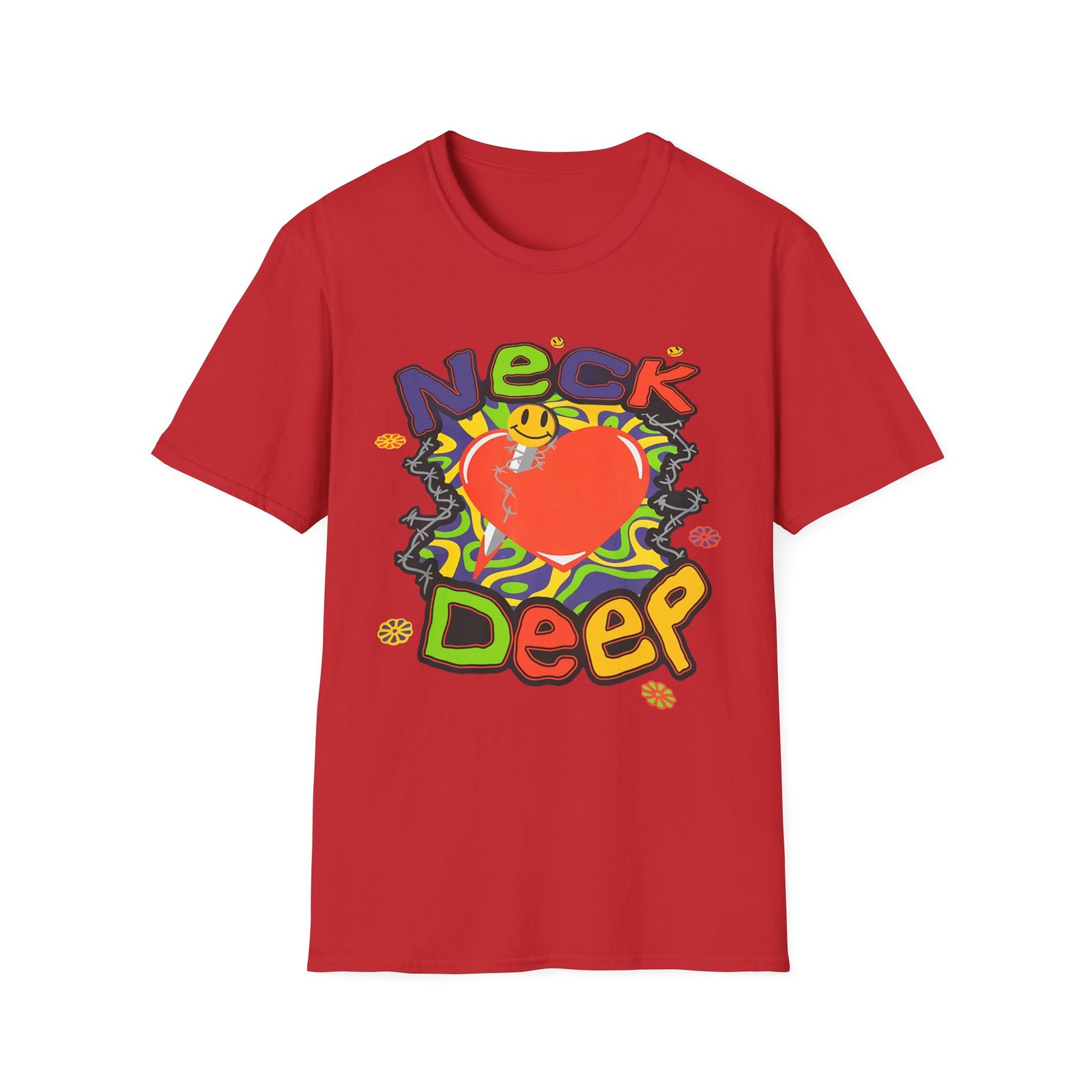 Neck Deep Love Unisex Softstyle T-Shirt