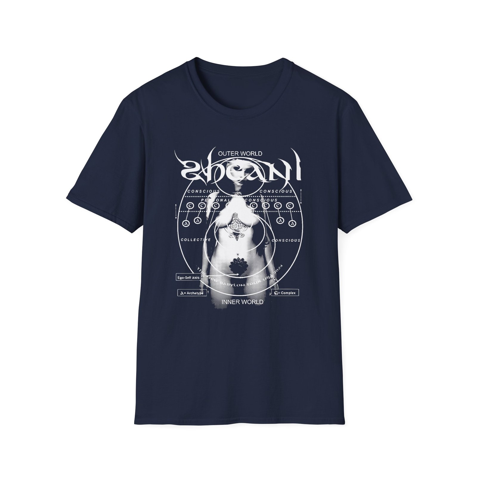 Zheani Body Tour Dates Unisex Softstyle T-Shirt