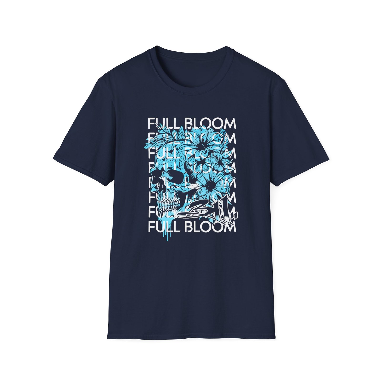 113 Full Bloom Repeat Unisex Softstyle T-Shirt