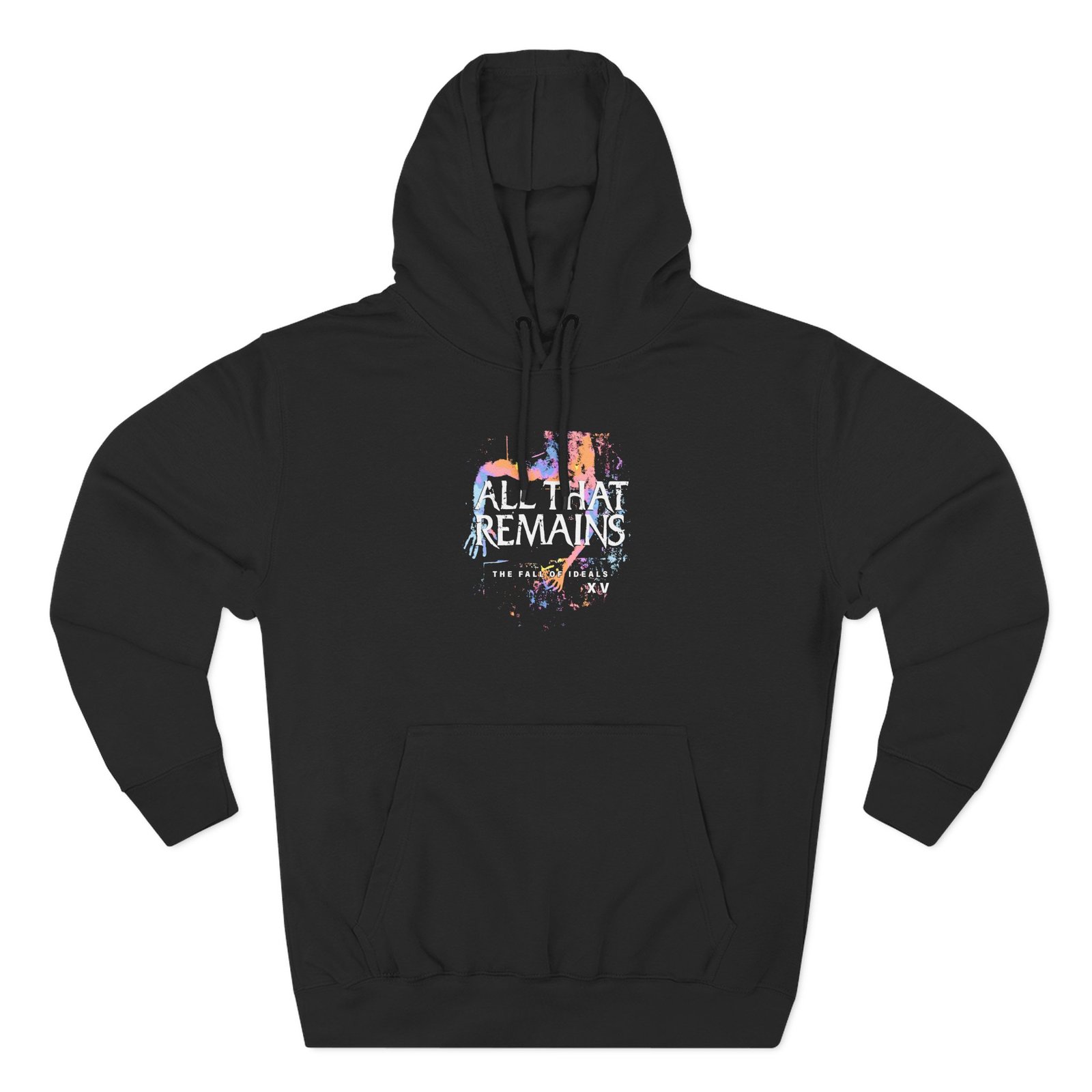 All That Remains the Fall of Ideals Xv Anniversary Three-Panel Fleece Hoodie