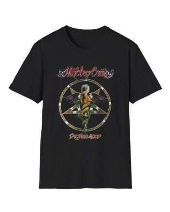 Motley Crue Feelgood Caduceus Unisex Softstyle T-Shirt