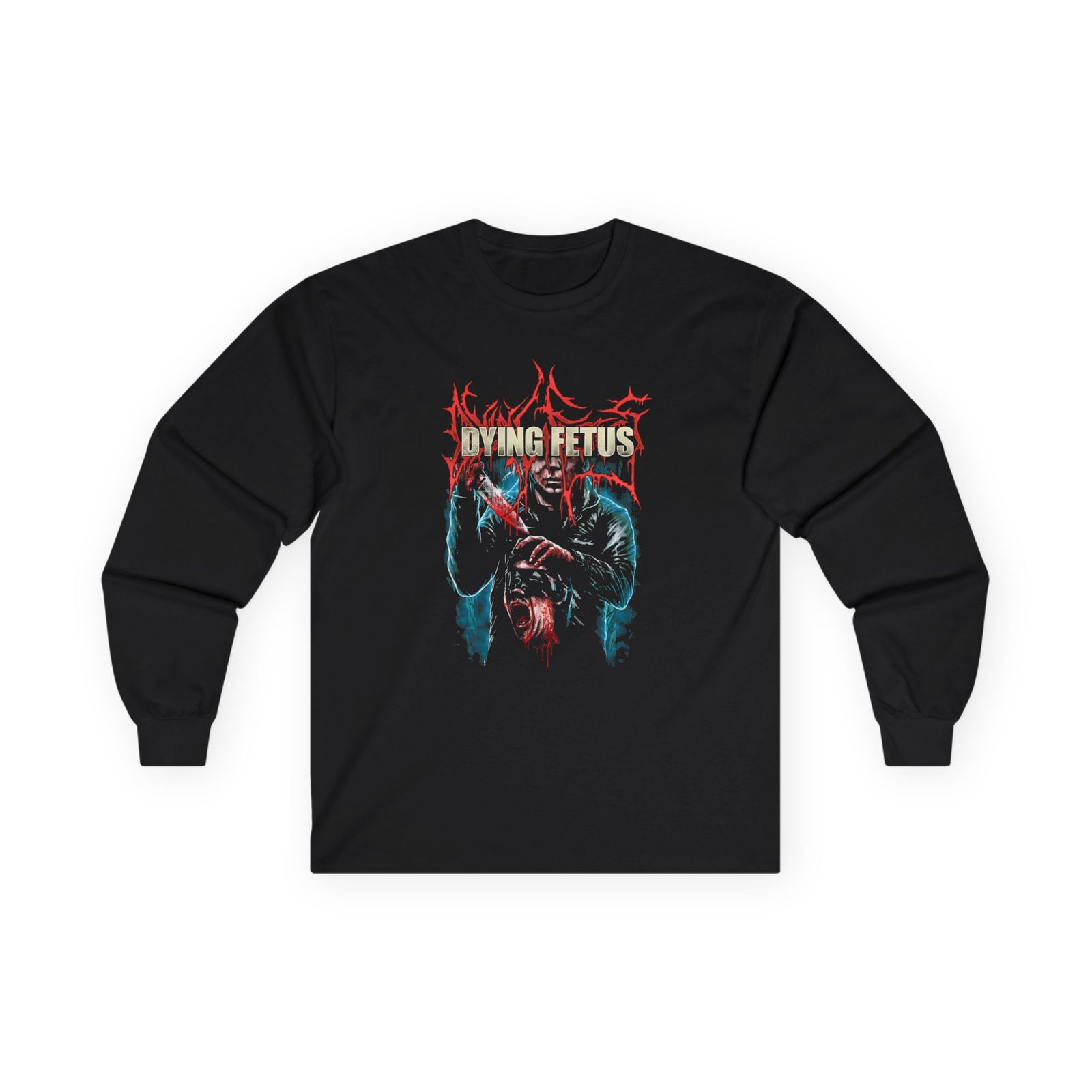 Dying Fetus Halloween Head Unisex Ultra Cotton Long Sleeve Tee