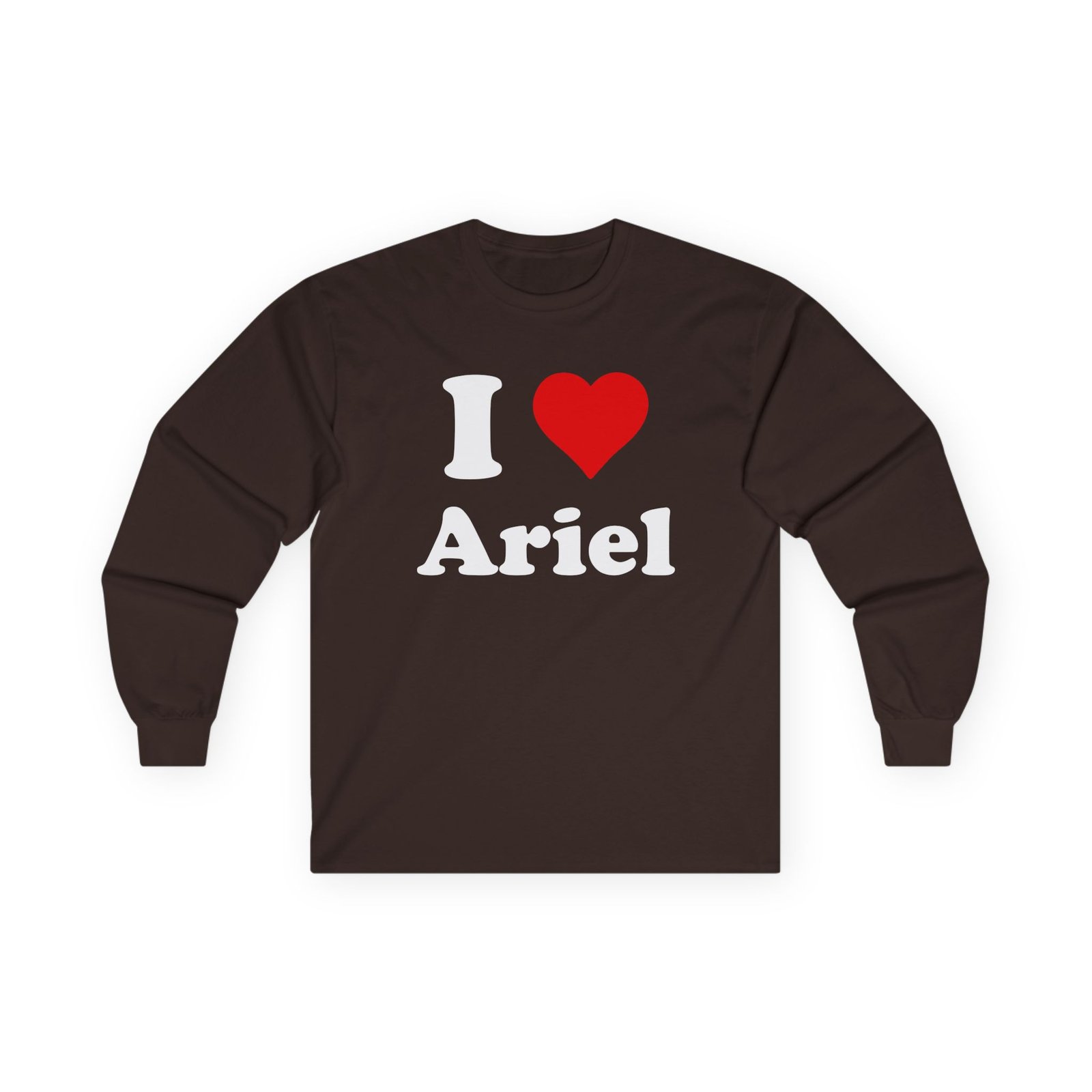 Baby Ariel I Love Ariel Unisex Ultra Cotton Long Sleeve Tee