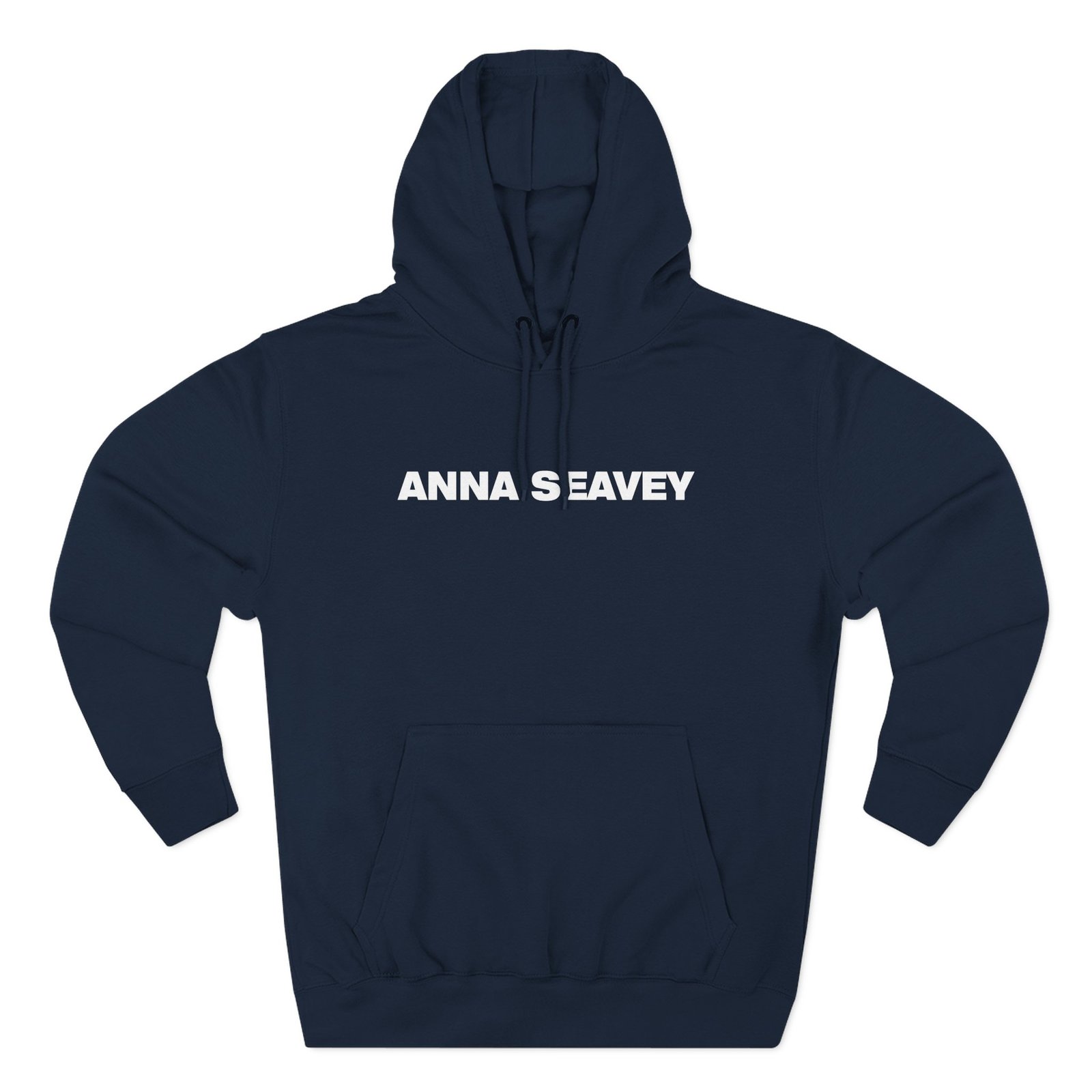 Anna Seavey Three-Panel Fleece Hoodie