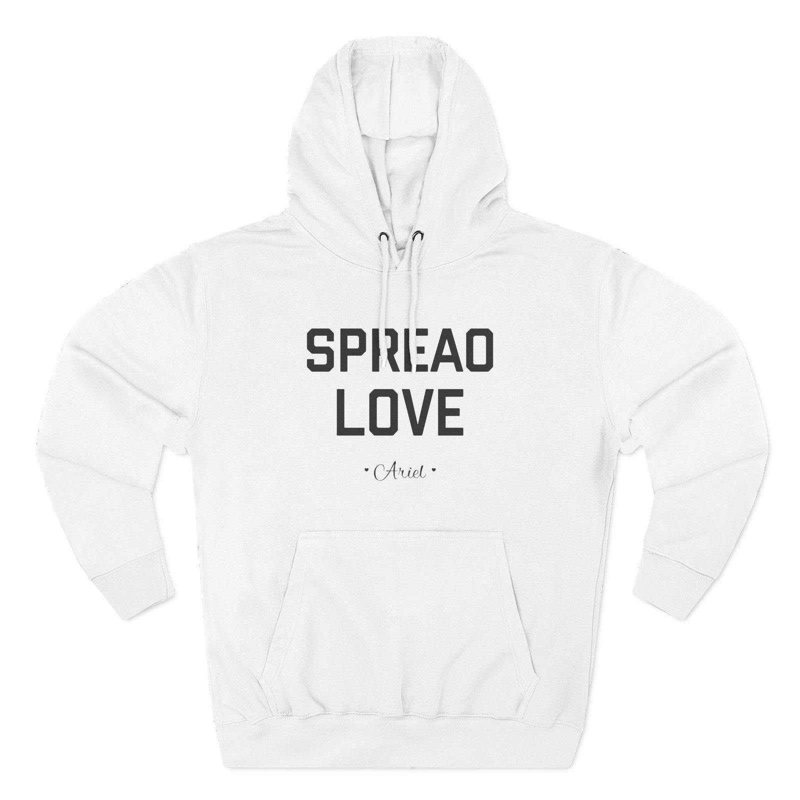 Baby Ariel Spread Love Three-Panel Fleece Hoodie