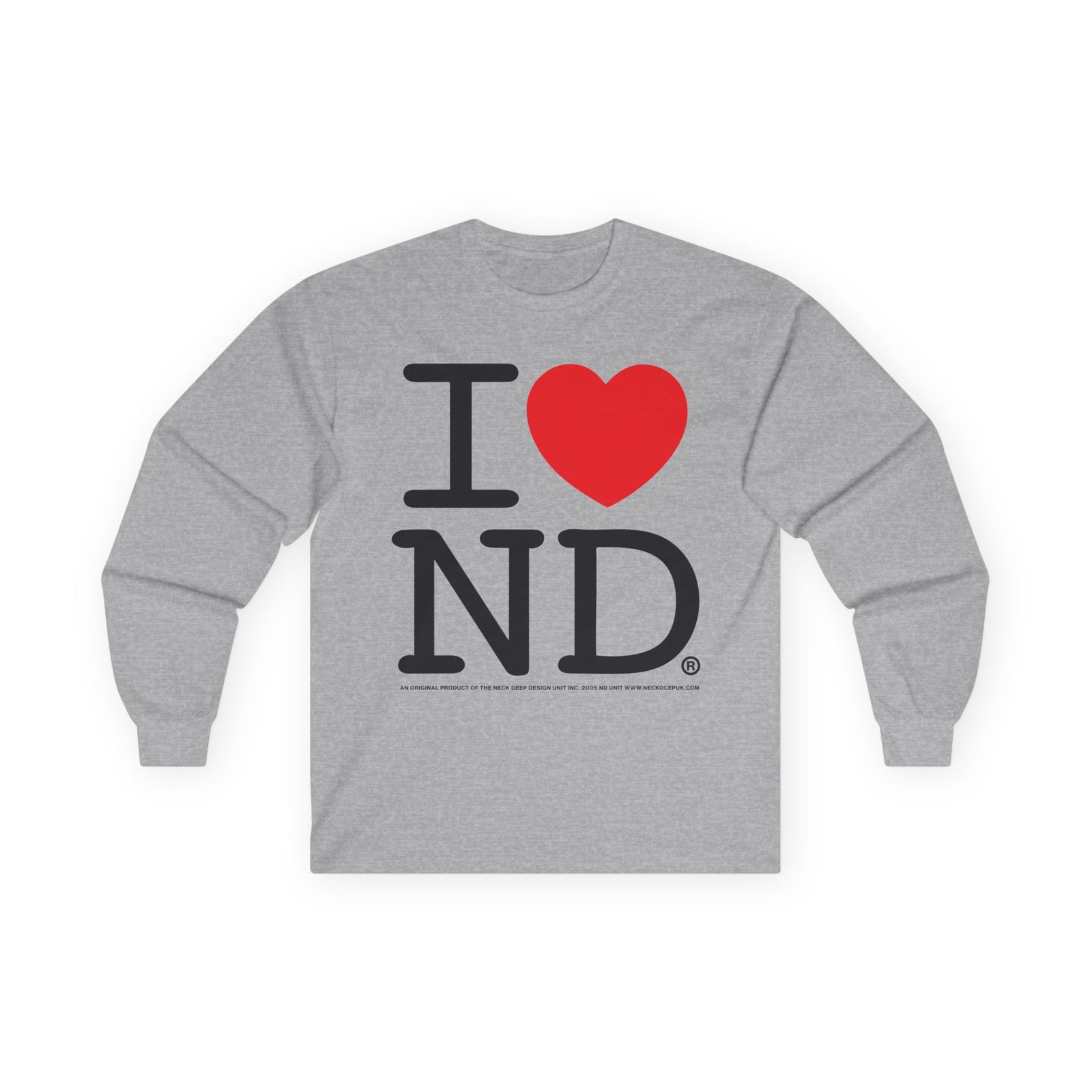 Neck Deep I <3 ND Unisex Ultra Cotton Long Sleeve Tee