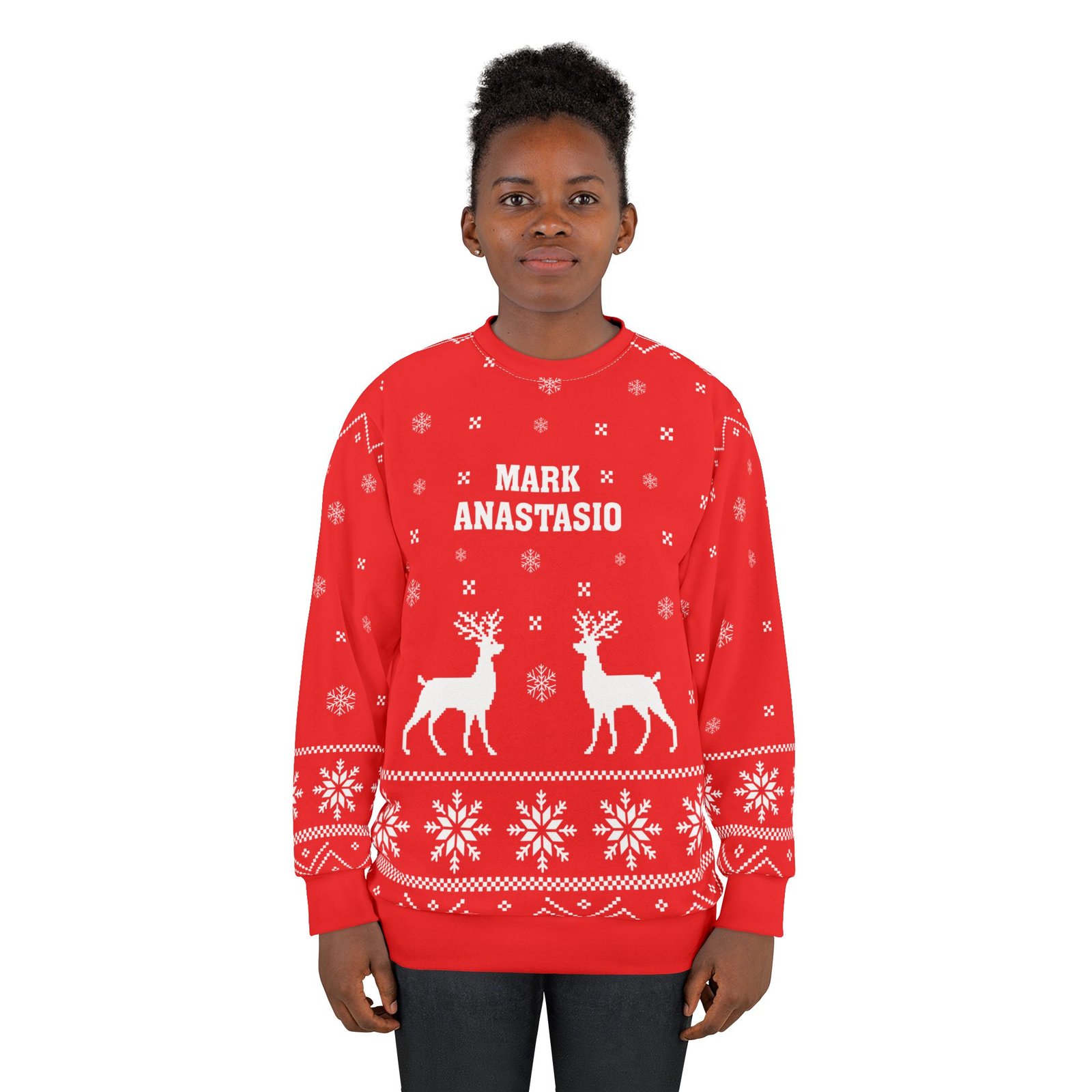 Mark Anastasio Unisex Sweatshirt (AOP)