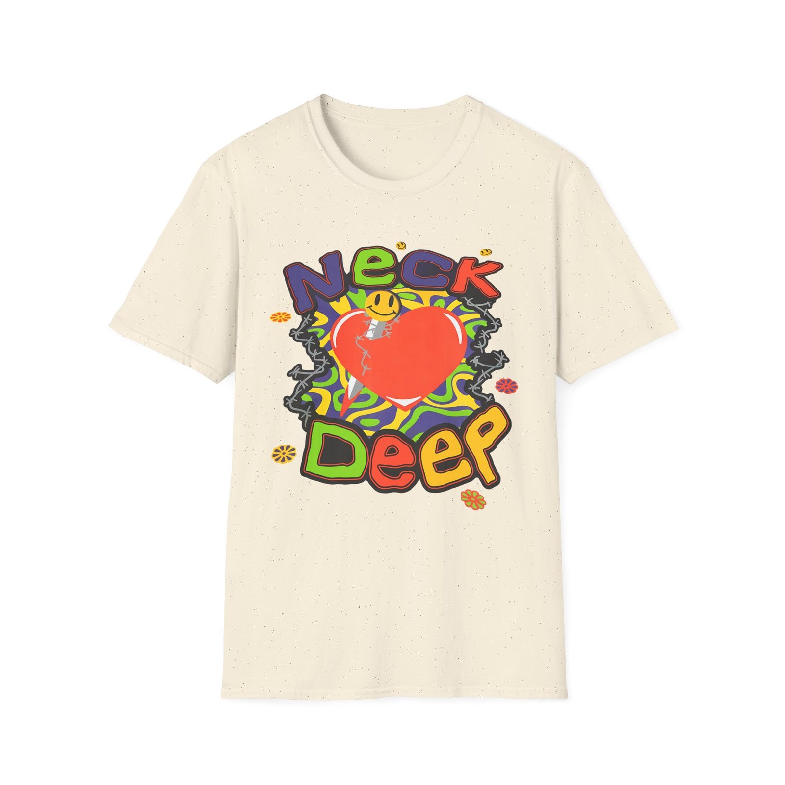 Neck Deep Love Unisex Softstyle T-Shirt