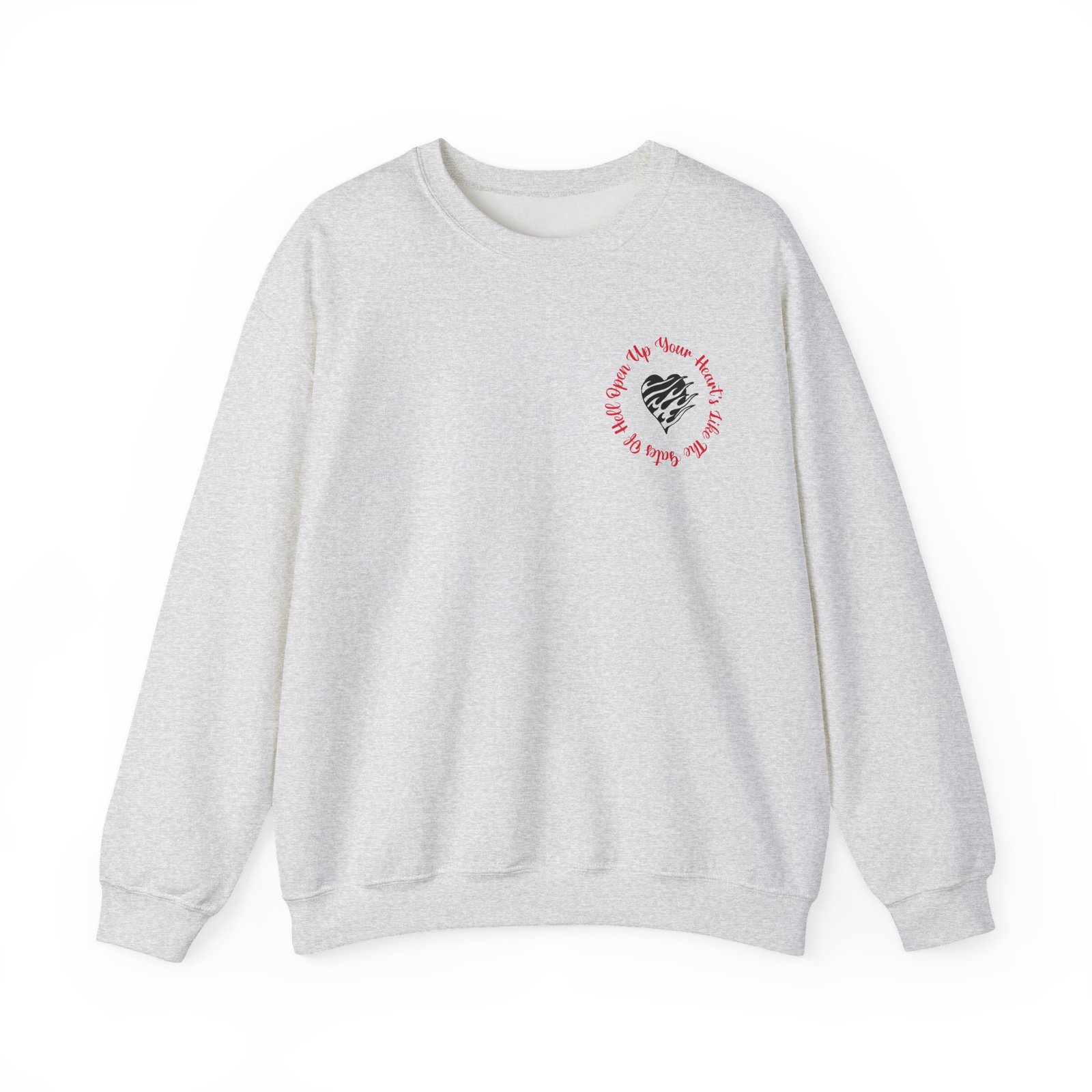 Mitski Open Your Heart Unisex Heavy Blend™ Crewneck Sweatshirt