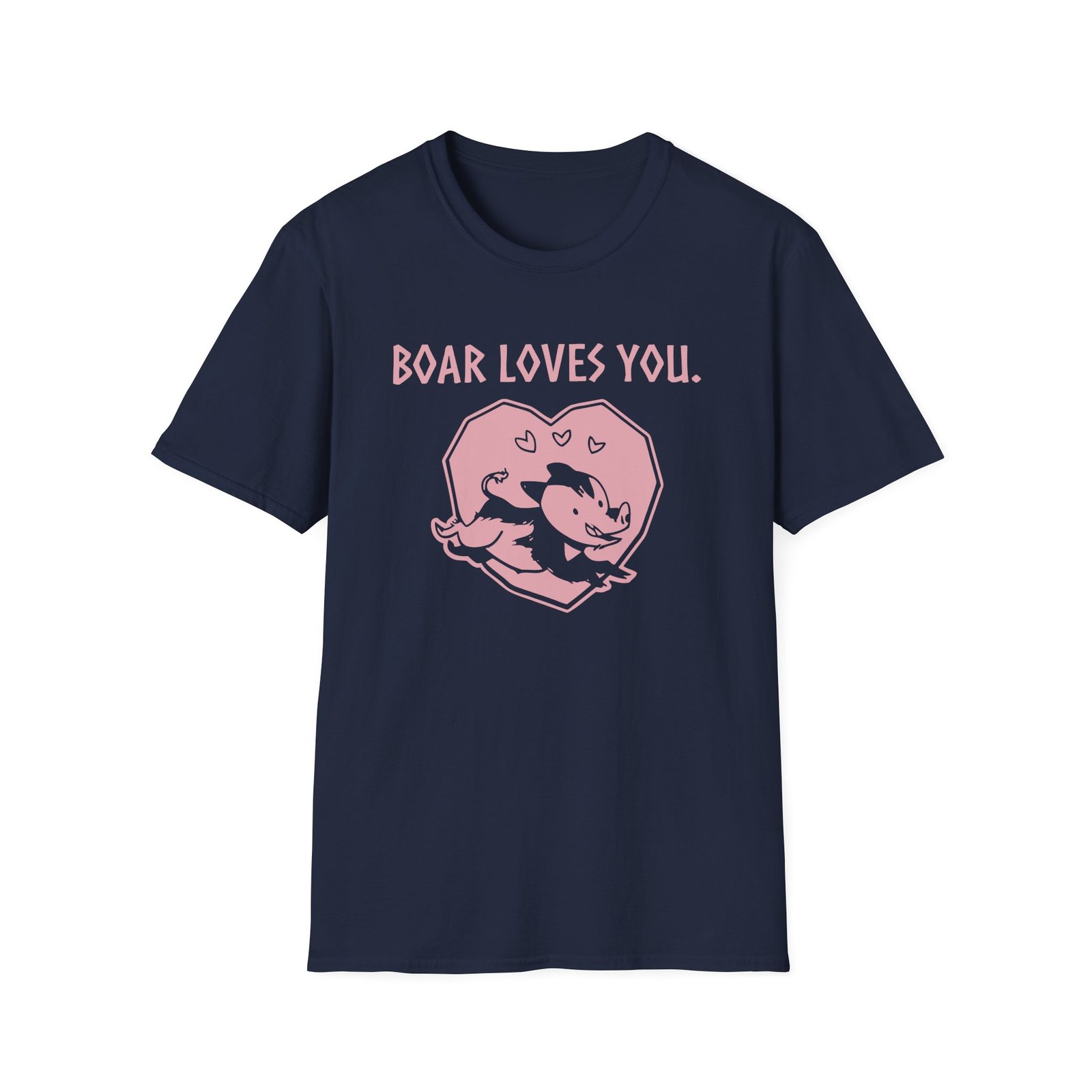 Valheim Boar Loves You Unisex Softstyle T-Shirt