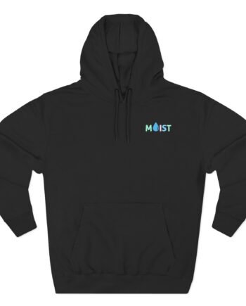 Moistcr1tikal Three-Panel Fleece Hoodie