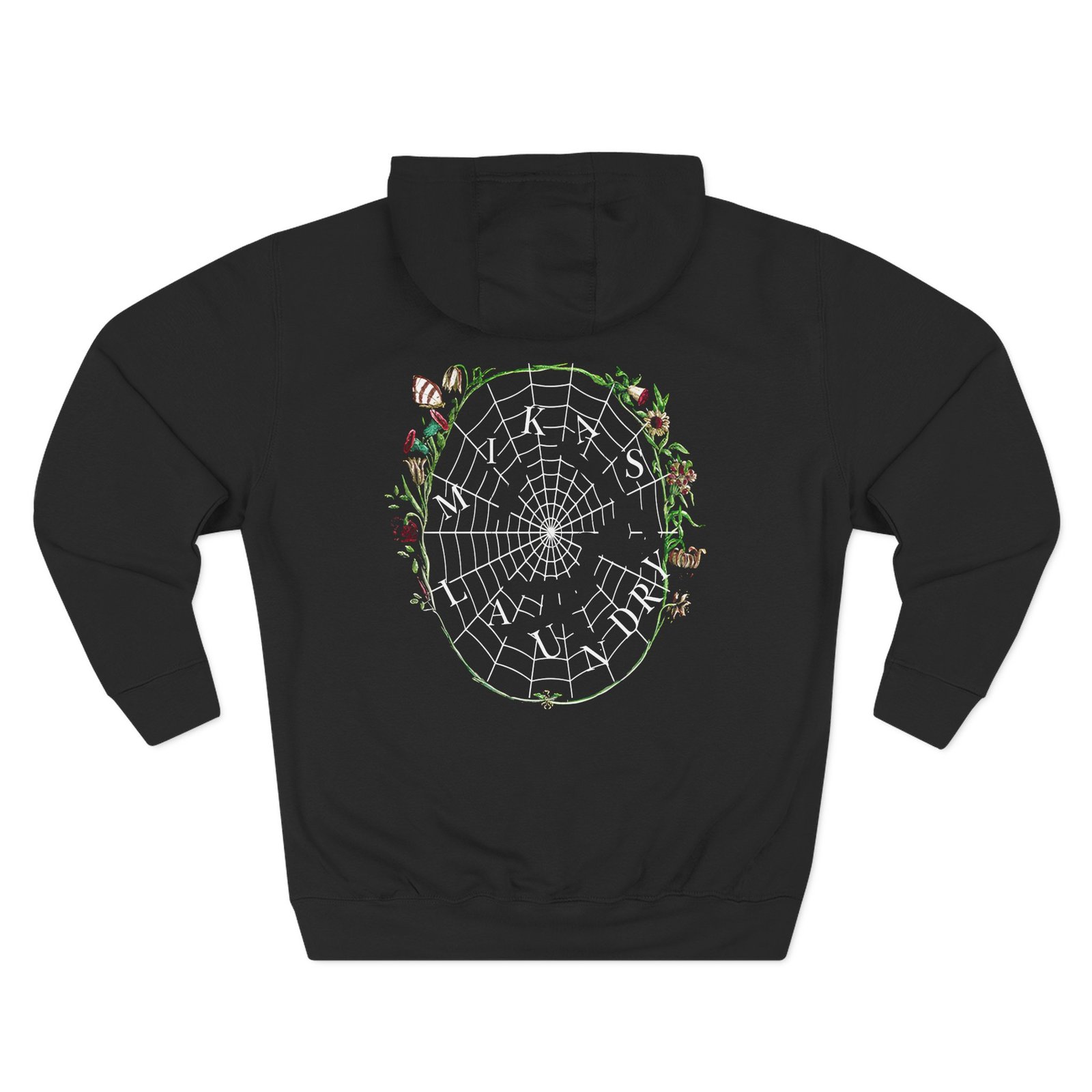 Mika Web Three-Panel Fleece Hoodie