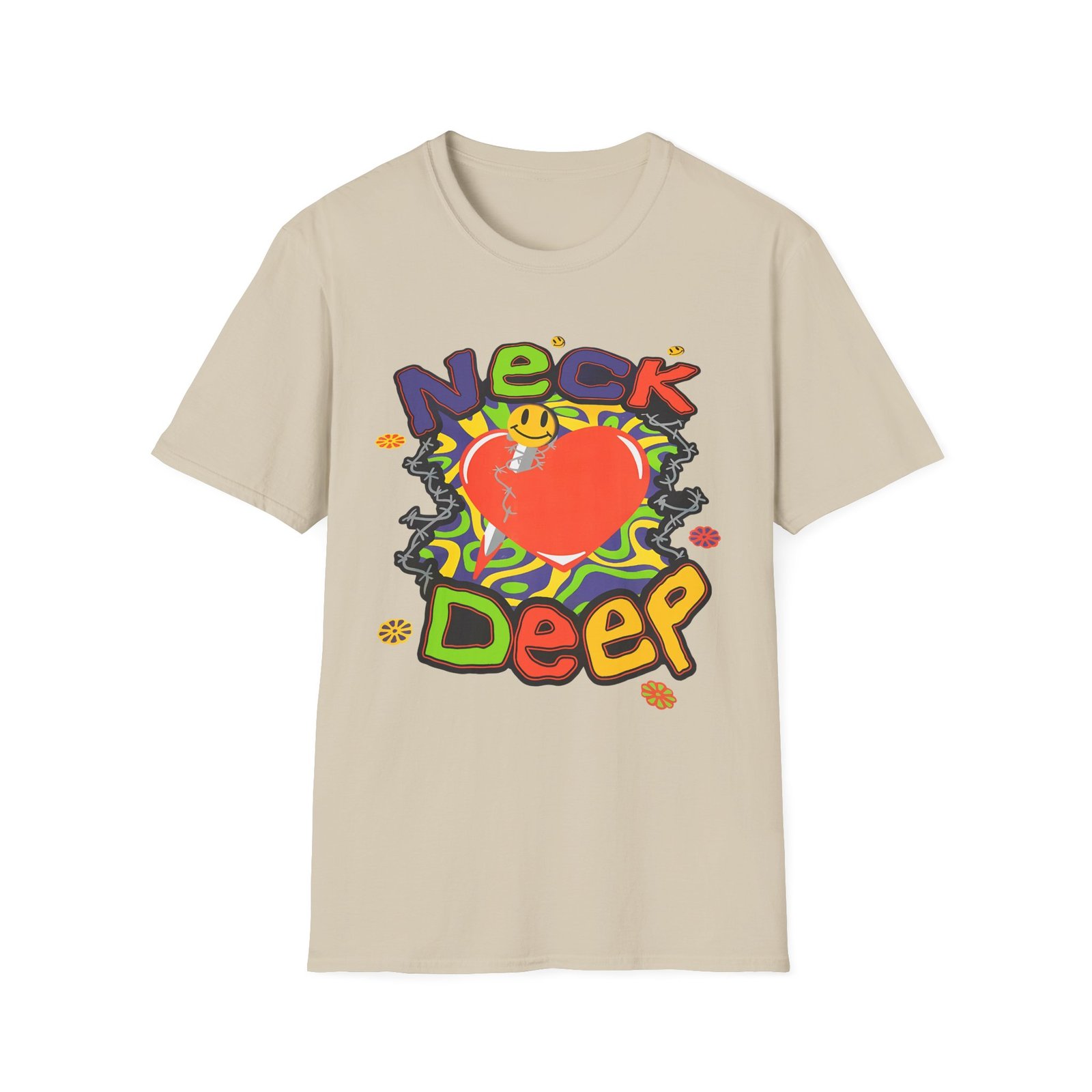 Neck Deep Love Unisex Softstyle T-Shirt