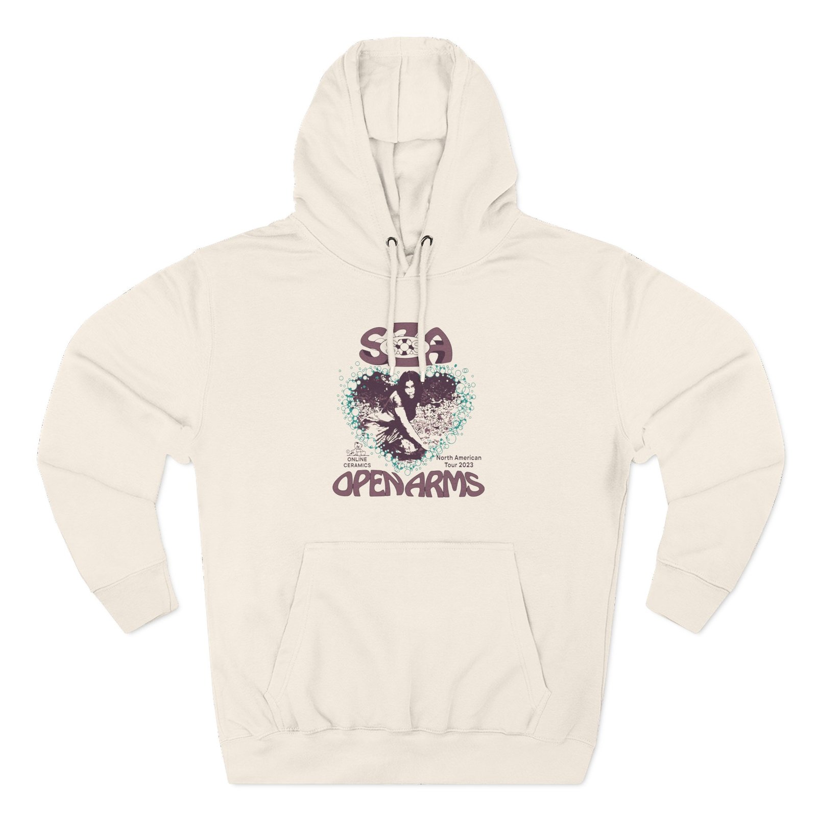 Sza Sos Open Arms Tour Three-Panel Fleece Hoodie