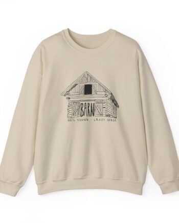 Neil Young Barn Unisex Heavy Blend™ Crewneck Sweatshirt