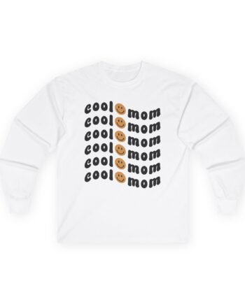 Karrie Locher Cool Mom Unisex Ultra Cotton Long Sleeve Tee
