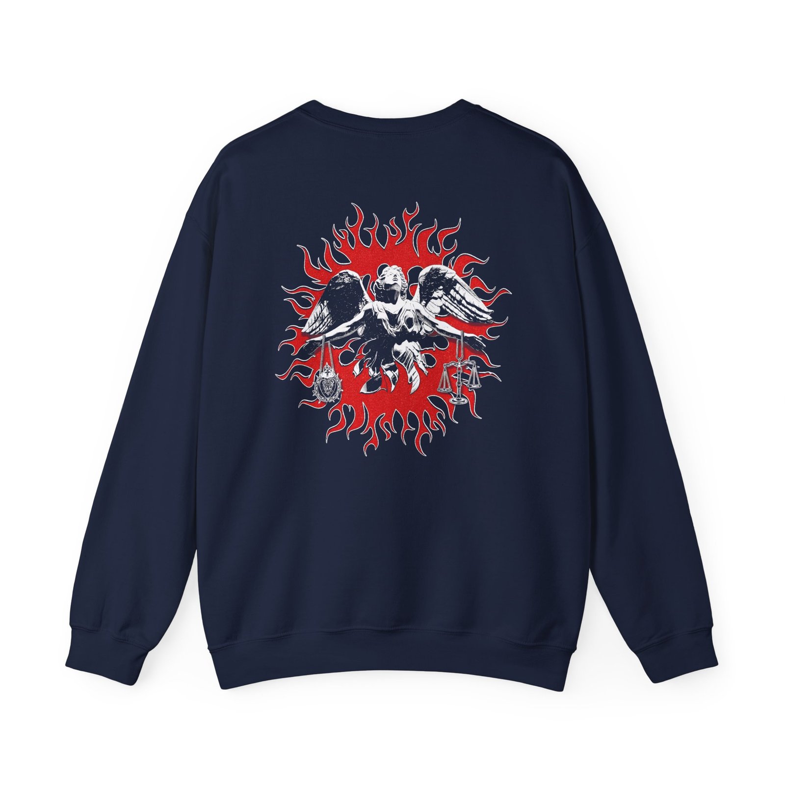 Guilt Trip Tribal Angel Unisex Heavy Blend™ Crewneck Sweatshirt
