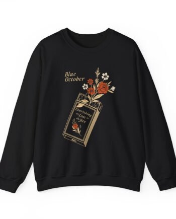 Blue October Everything We Lost in the Fire Unisex Heavy Blend™ Crewneck Sweatshirt