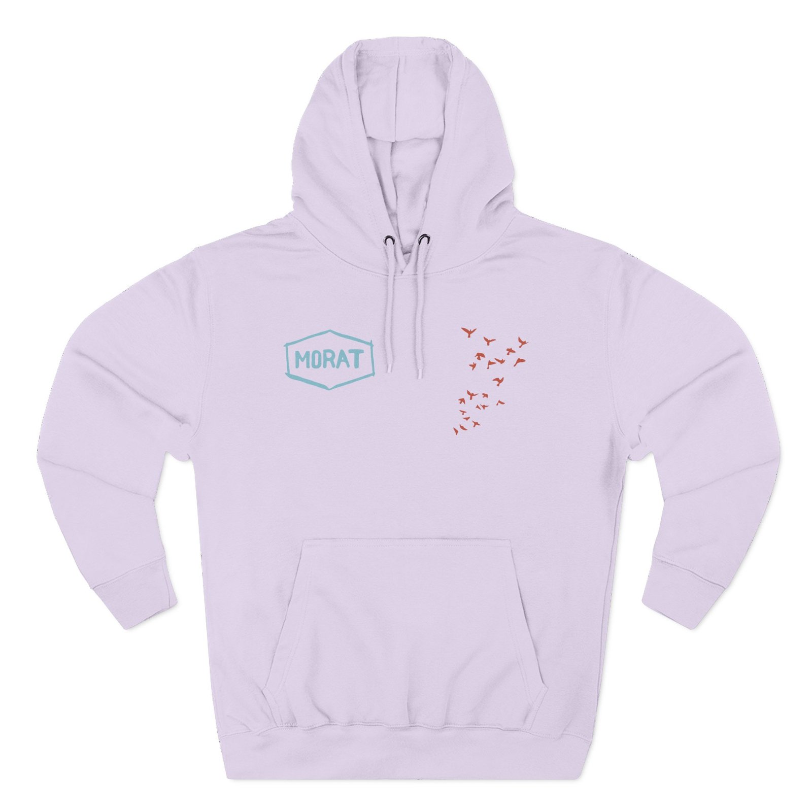 Morat A superhero Three-Panel Fleece Hoodie