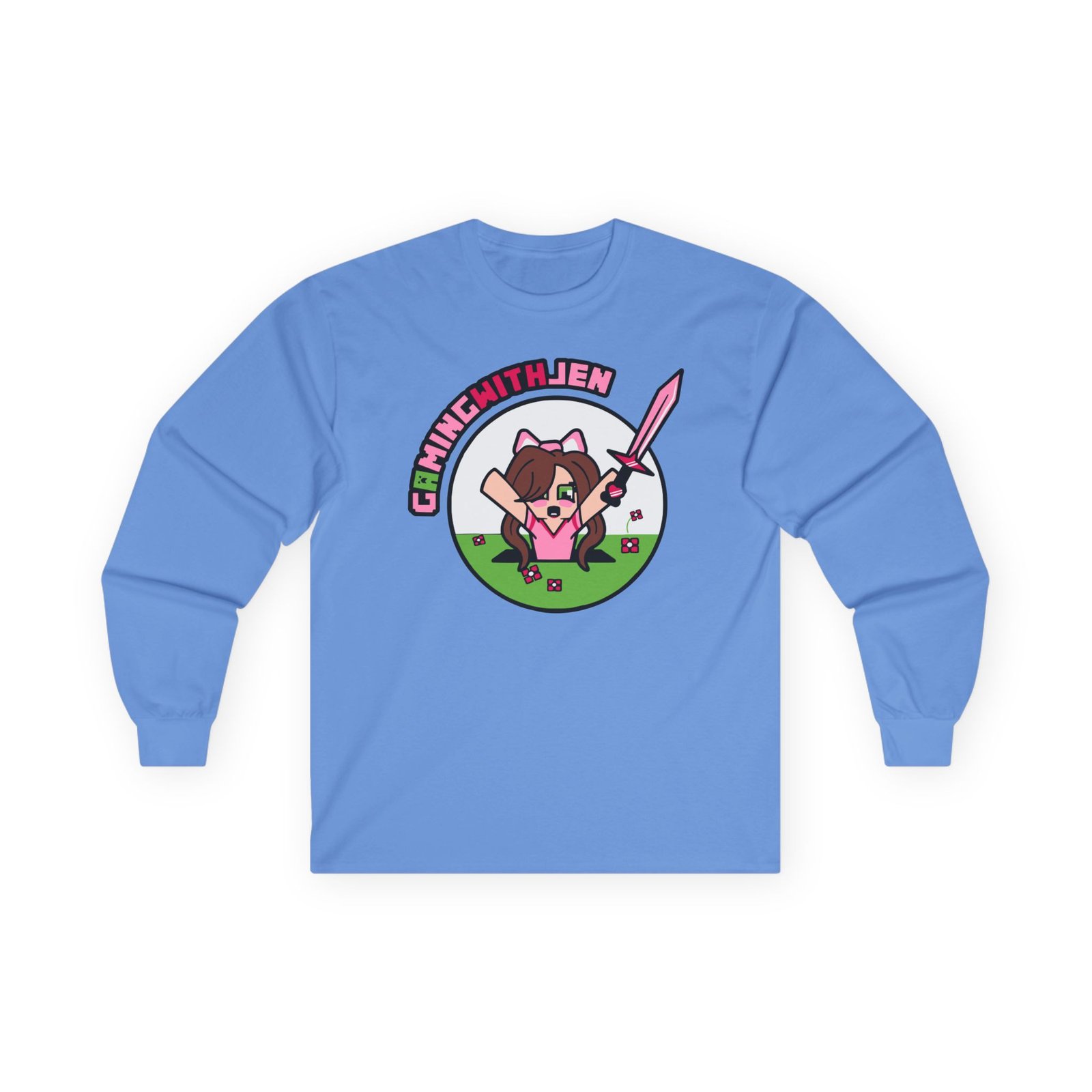 Popularmmos Gaming With Jen Unisex Ultra Cotton Long Sleeve Tee