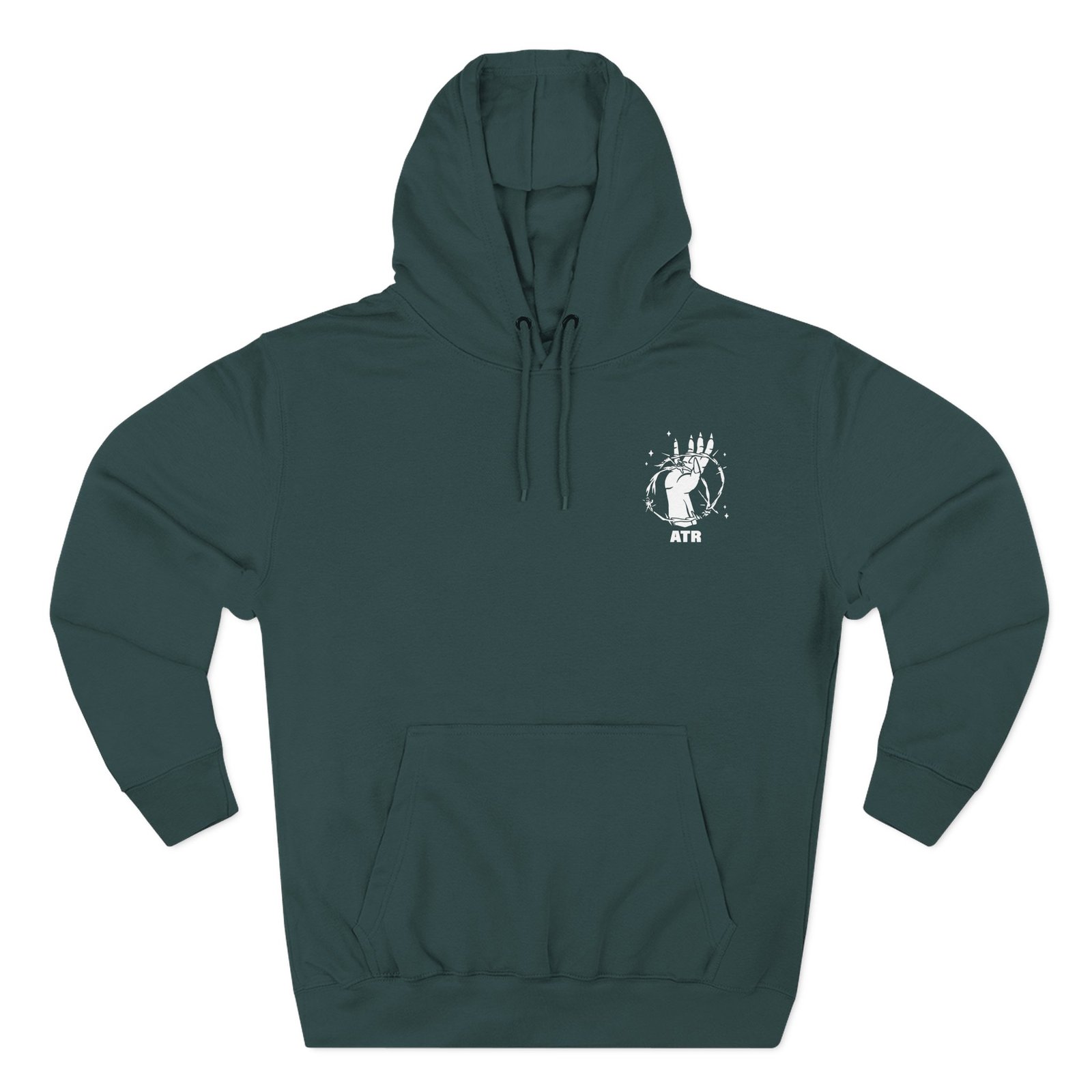 All That Remains Barbed Wire Three-Panel Fleece Hoodie