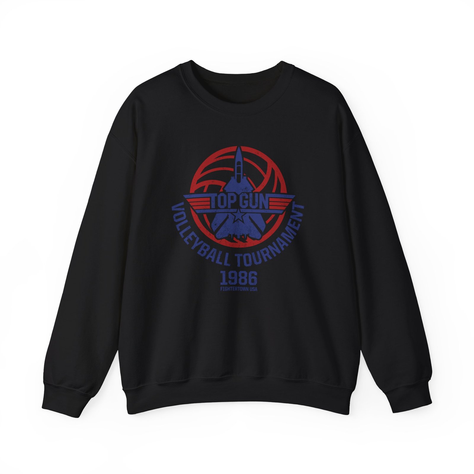 Top Gun Volleyball Tournament Unisex Heavy Blend™ Crewneck Sweatshirt