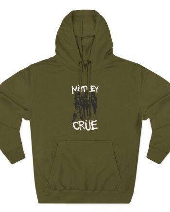 Motley Crue Rebel Punk Three-Panel Fleece Hoodie
