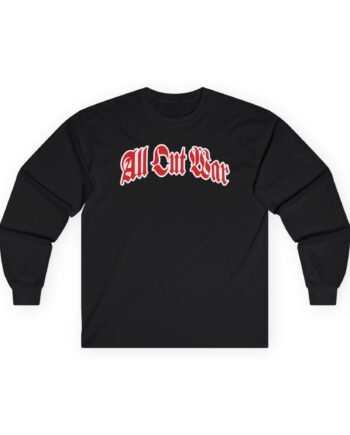 All Out War Logo Unisex Ultra Cotton Long Sleeve Tee