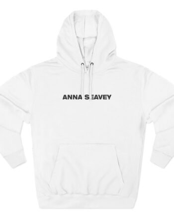 Anna Seavey Three-Panel Fleece Hoodie
