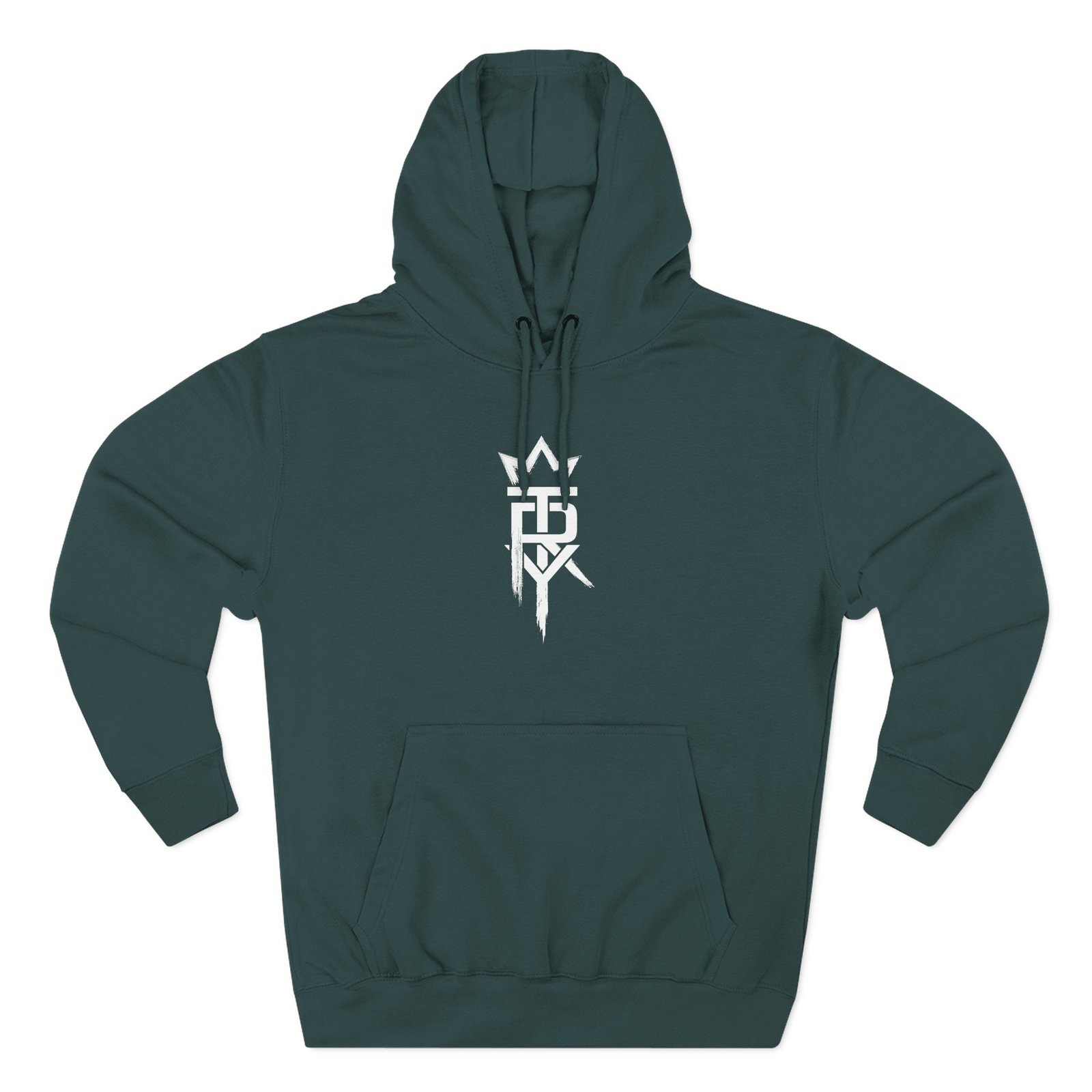 Trymacs Logo Three-Panel Fleece Hoodie