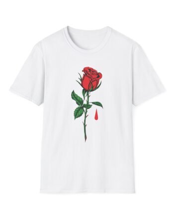 Blue October Big Rose Unisex Softstyle T-Shirt