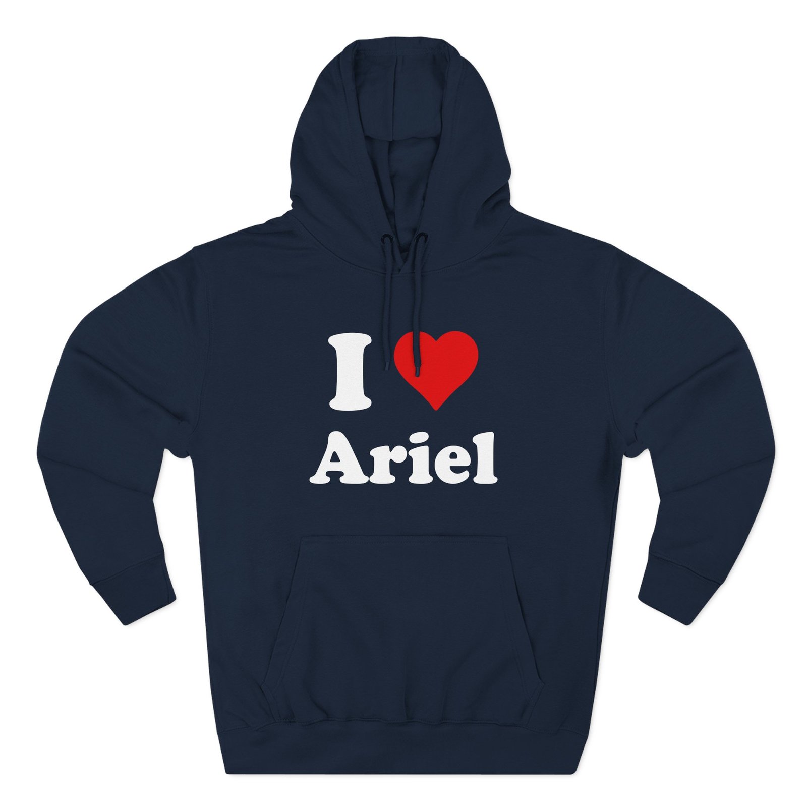 Baby Ariel I Love Ariel Three-Panel Fleece Hoodie