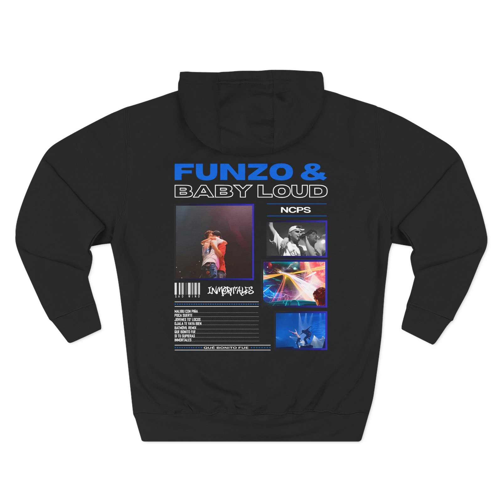 Funzo Y Baby Loud Three-Panel Fleece Hoodie